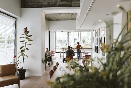 The Muse Christchurch, Art Hotel, Interior entrance