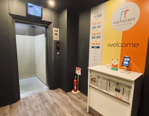 HOTEL ffosaka.com, Reception