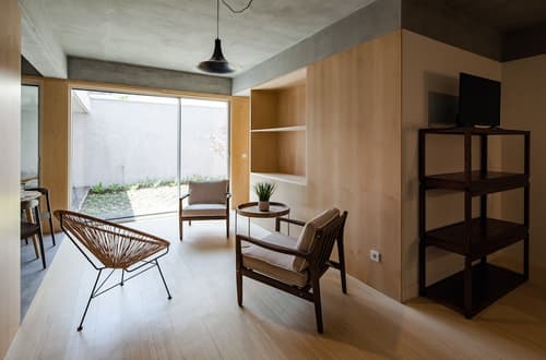 Aparthotel Oporto Anselmo, Living area