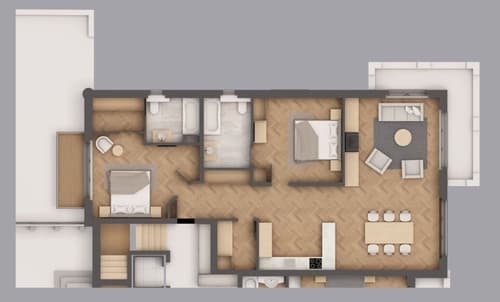 SCHLOSS Zermatt - CBD & Adaptogenic Spa and Sport Hotel, Room