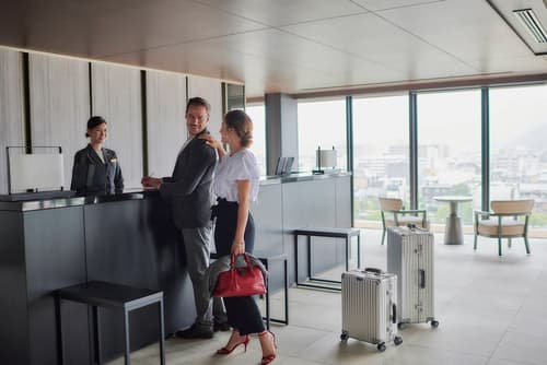 THE GATE HOTEL KYOTO TAKASEGAWA by HULIC, Reception