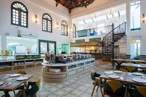 Supicha pool access hotel, Breakfast area