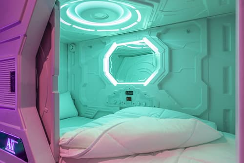 Art Seven Hostel Capsules, Room
