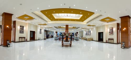 Parrotel Lagoon Waterpark Resort, Lobby sitting area