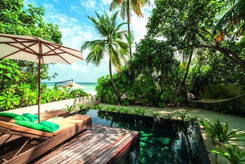 Constance Moofushi All Inclusive, Terrace/patio