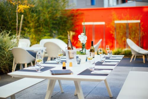 Hotel Athena Spa, Terrace/patio