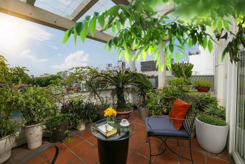 Hanoi Boutique Hotel & Spa, Terrace/patio