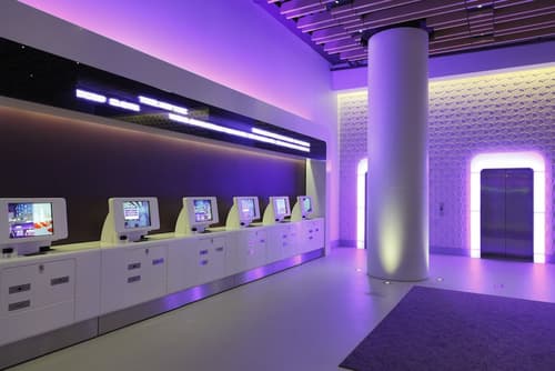 YOTEL New York Times Square, Check-in/check-out kiosk