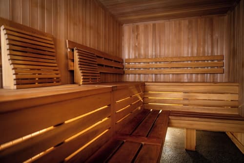 Le Montagnais, Sauna