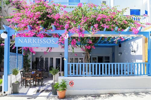 Hotel Narkissos, Front of property
