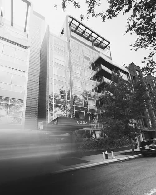 CODA Williamsburg, Front of property