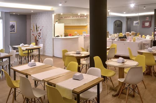 Hispano Hotel, Breakfast area