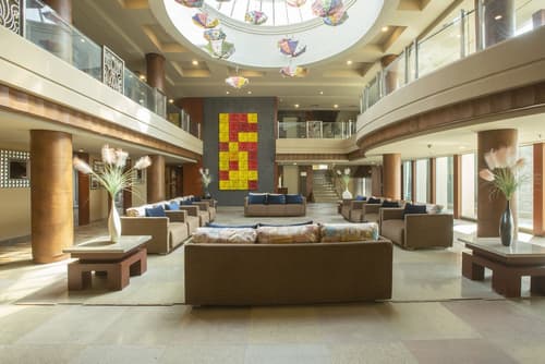 Vesta International, Lobby sitting area