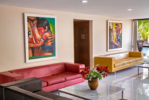 Transoceânico Praia Hotel, Lobby sitting area