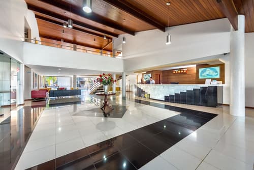 Transoceânico Praia Hotel, Interior entrance