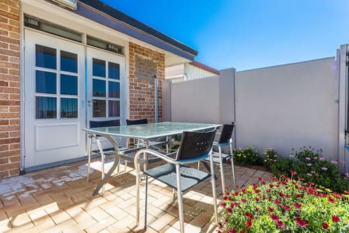 Country Comfort Amity Motel, Terrace/patio