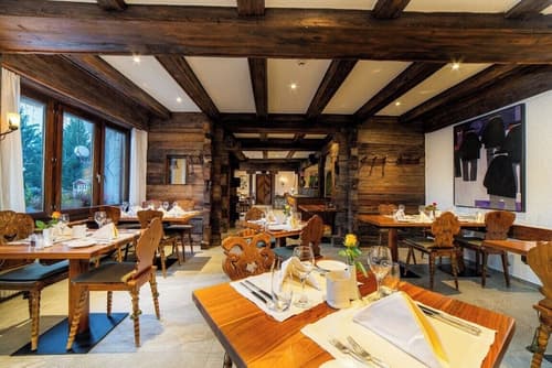 Hotel Allalin Saas-Fee, Restaurant