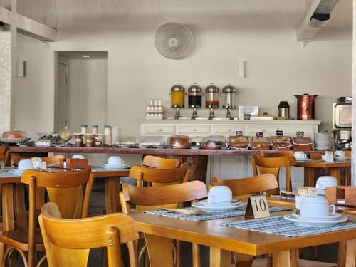 Pousada dos Tangaras, Breakfast area