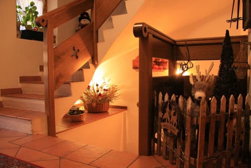 Garni BiancaNeve, Interior entrance