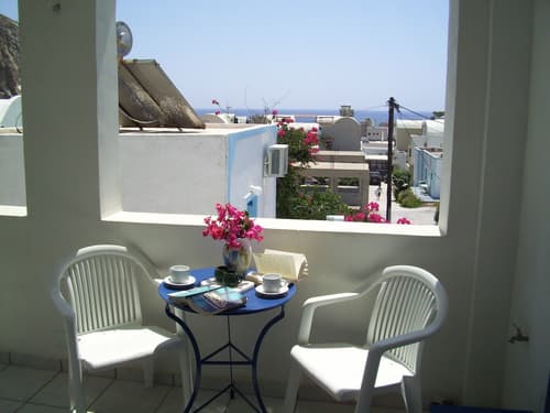 Ancient Thera Studios, Balcony