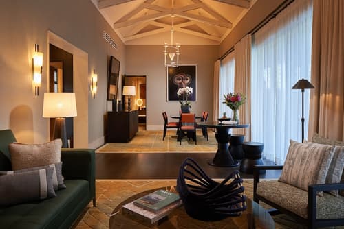 Delaire Graff Lodges & Spa, Living area