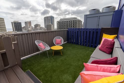 Shoreline Hotel Waikiki, Terrace/patio