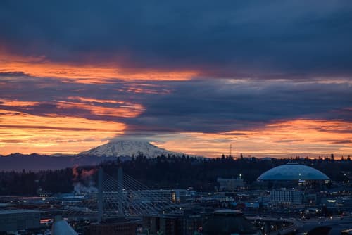Marriott Tacoma Downtown, View from room