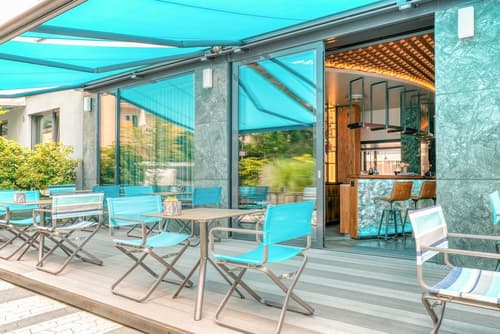 Unsölds Factory Hotel, Terrace/patio