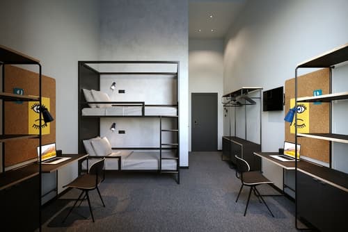 The Social Hub Bologna, Room