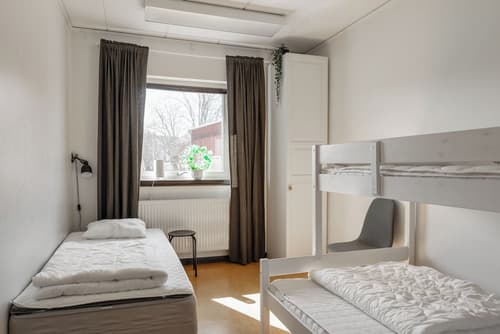 Saxvikens vandrarhem, Room