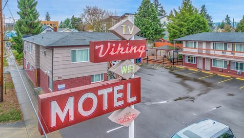 Viking Motel, Front of property