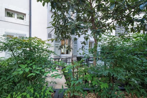 The Pax Hotel, Courtyard