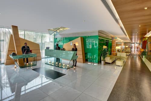 Al Khoory Executive Hotel, Reception