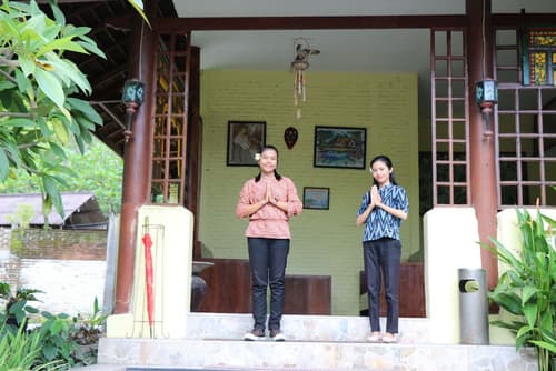 Puri Bunga Senggigi, Interior entrance
