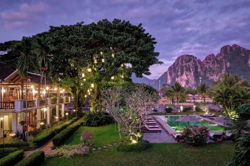 Riverside Boutique Resort, Vang Vieng, Exterior