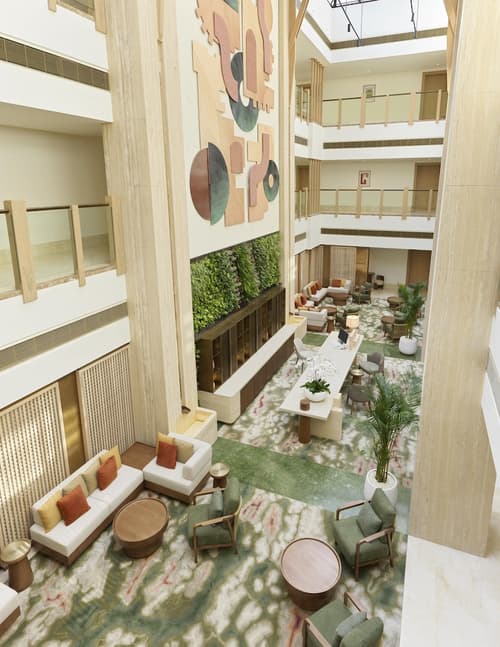 Sofitel Dubai The Palm Resort & Spa, Lobby sitting area