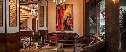 Grand Corner Hotel - Boutique Class, Lobby sitting area