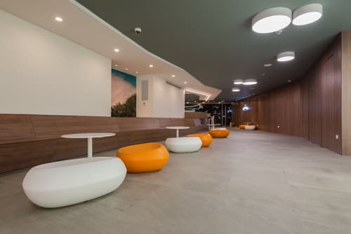 Hotel Calypso Beach, Interior entrance