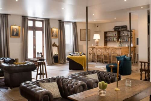 Les Remparts Hôtels et Demeures Historiques, Lobby lounge