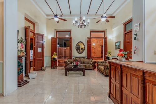 Hotel Santa María Mérida, Reception