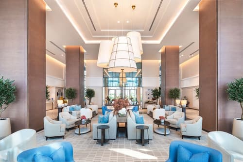 Address Beach Resort Fujairah, Lobby sitting area