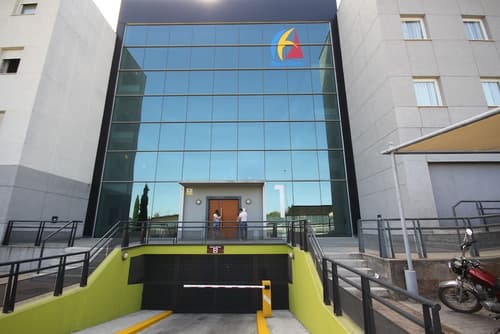 Apartamentos Vértice Sevilla Aljarafe, Property entrance