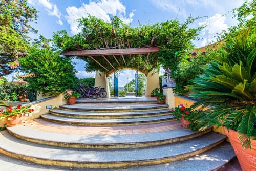 Hotel L'Esagono, Interior entrance