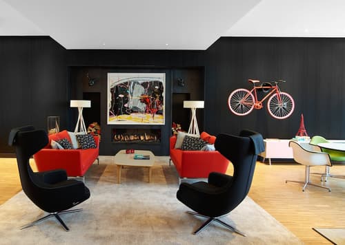 citizenM Rotterdam, Lobby sitting area