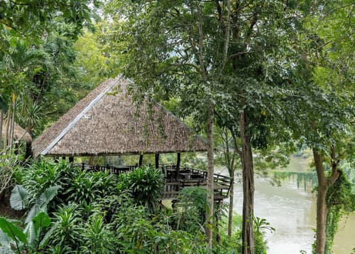 Home Phutoey River Kwai Hotspring & Nature Resort, Restaurant