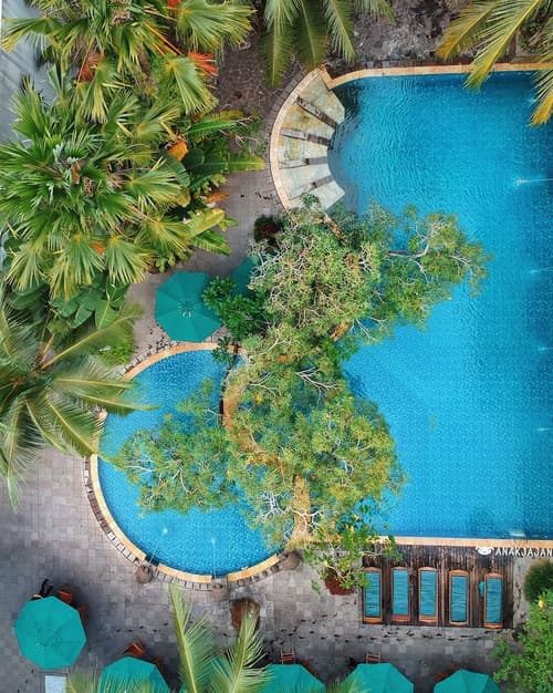 Blue Sky Hotel, Outdoor pool