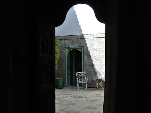 Dar Ben Gacem, Property entrance