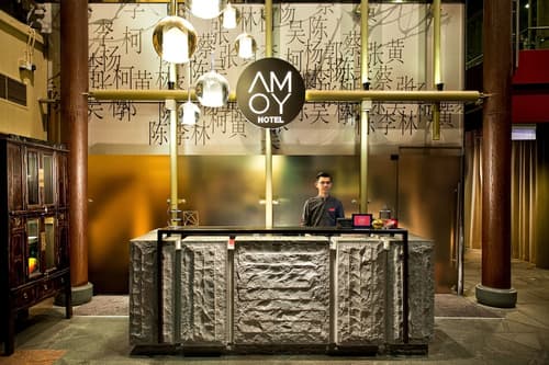AMOY by Far East Hospitality, Reception