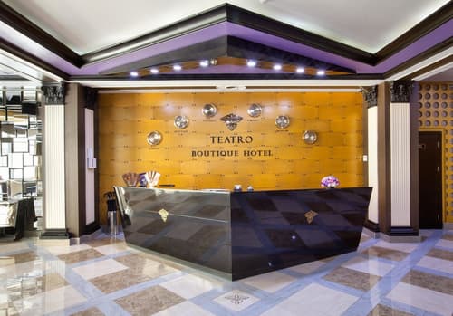 Teatro Boutique Hotel, Interior entrance
