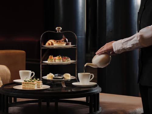 The Chedi Andermatt, Lobby sitting area